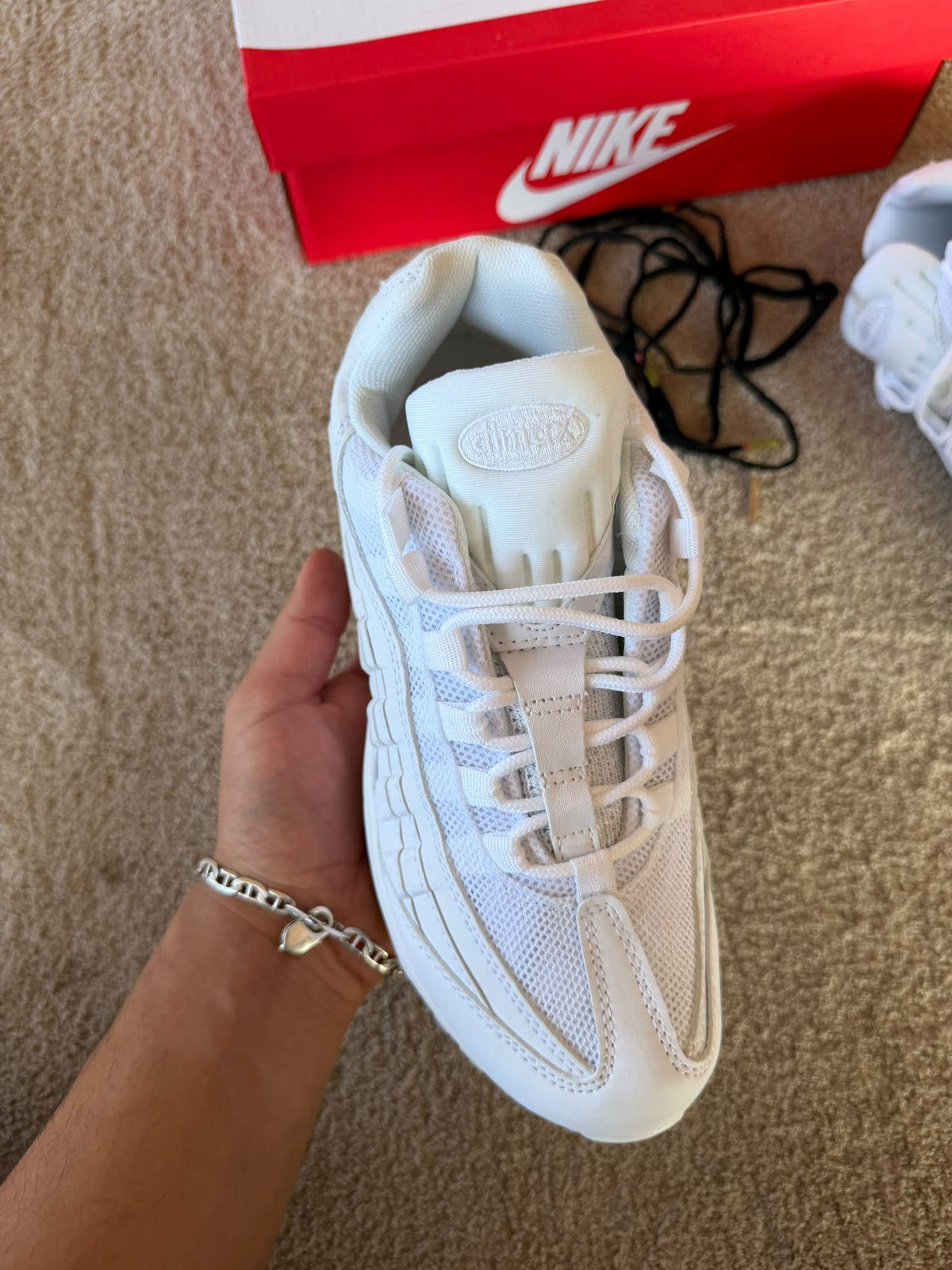 Air max 95 blancas