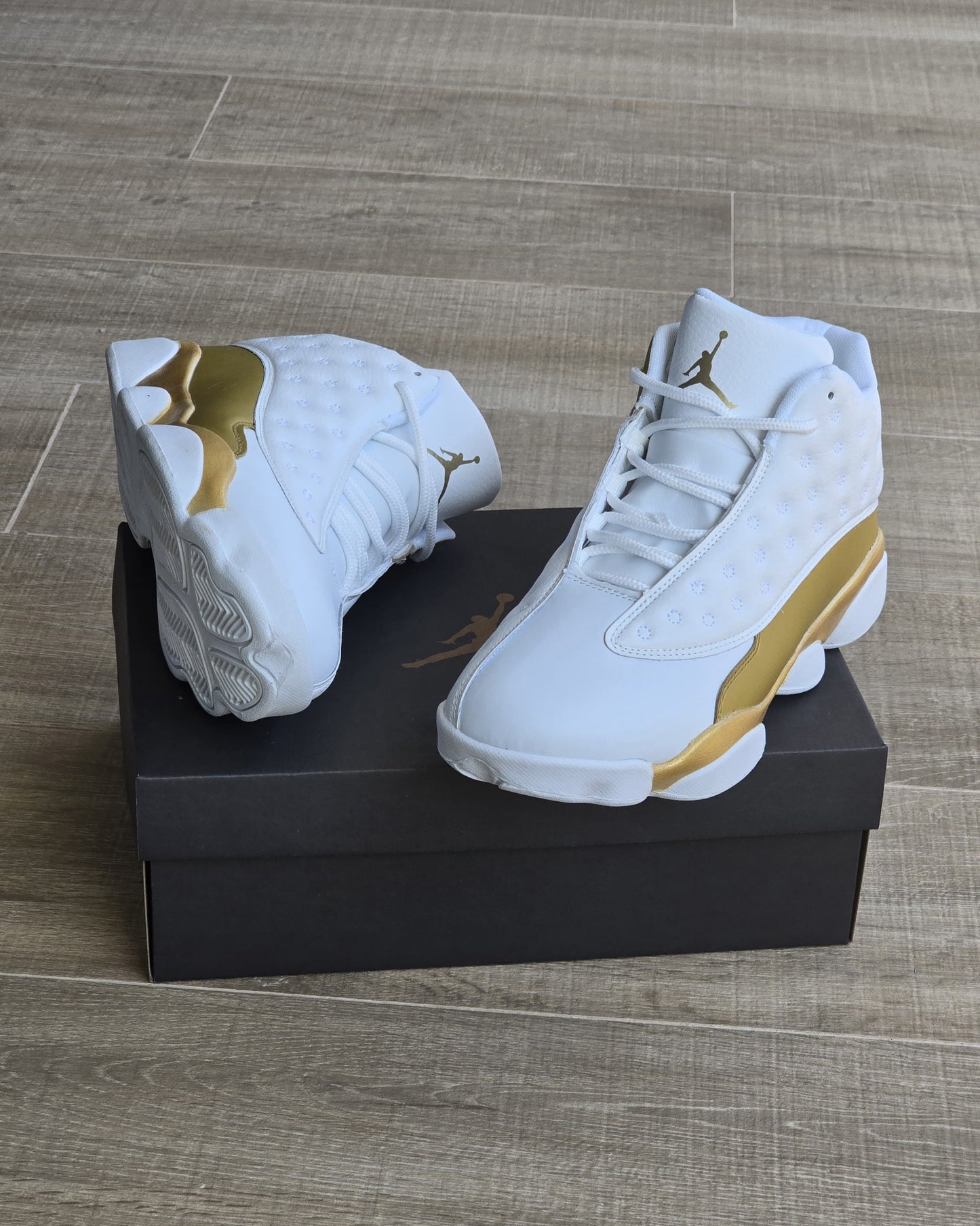 JORDAN 13 BLANCA ORO