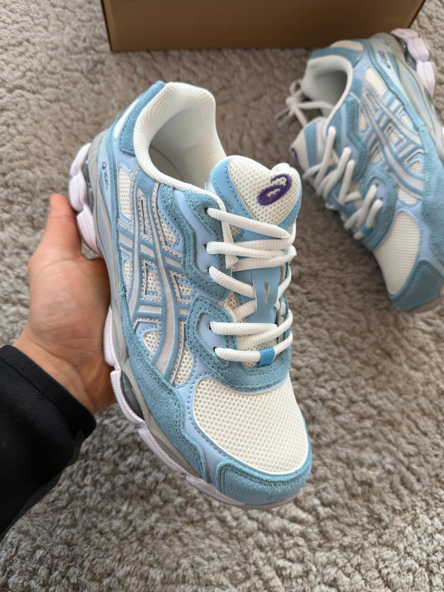 ASICS GEL-NYC azules y blancas