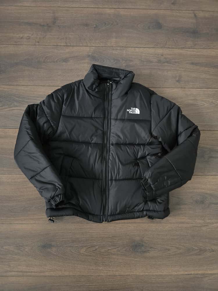 Abrigo north face negro mujer
