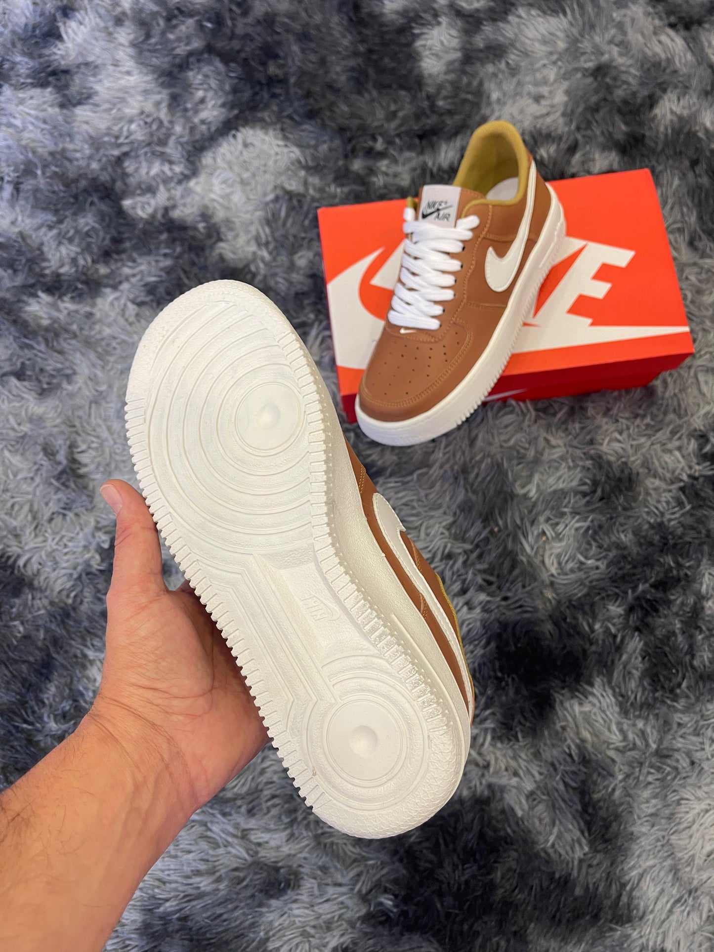 AIR FORCE 1 light brown