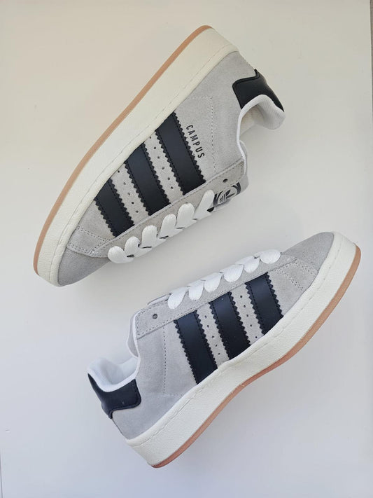 ADIDAS CAMPUS gris y negras