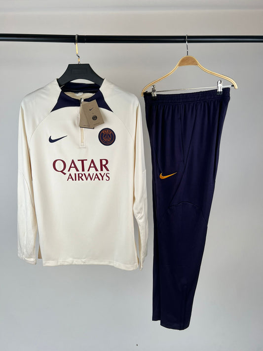 Chandal PSG beige y azul