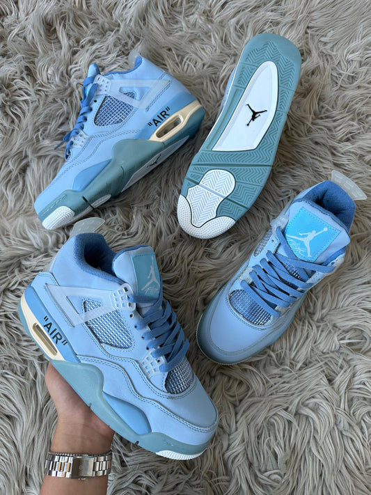 Jordan 4 off white azul