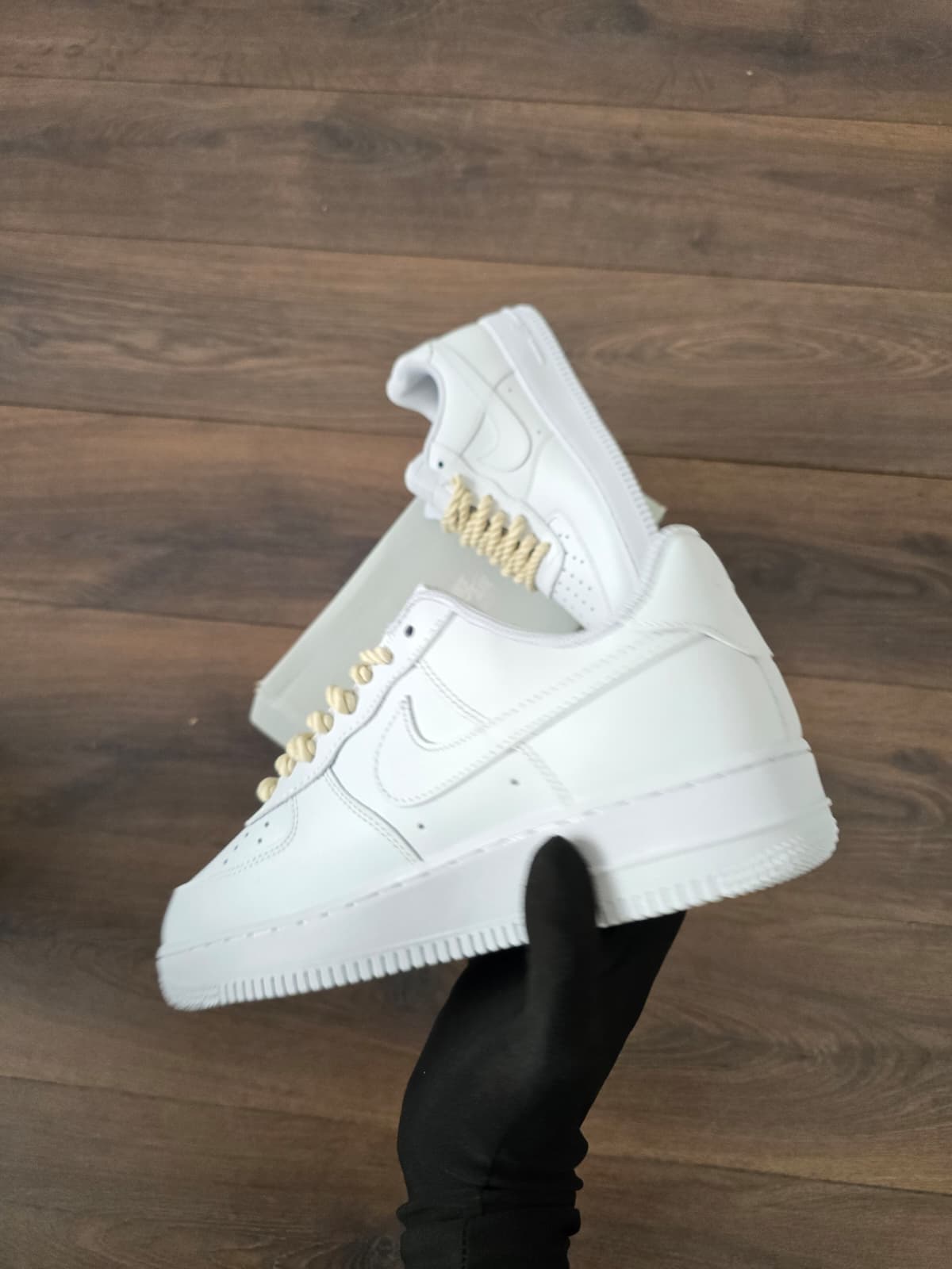 Force blanca cordones cuerda