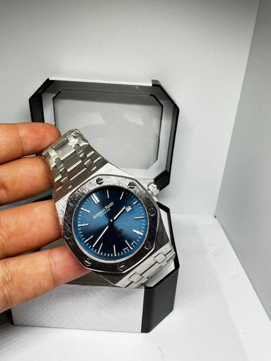 RELOJ ANDEMARS PIGUET AZUL Y PLATEADO