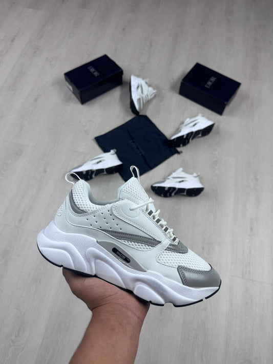 Dior B22 blanca detalles grises