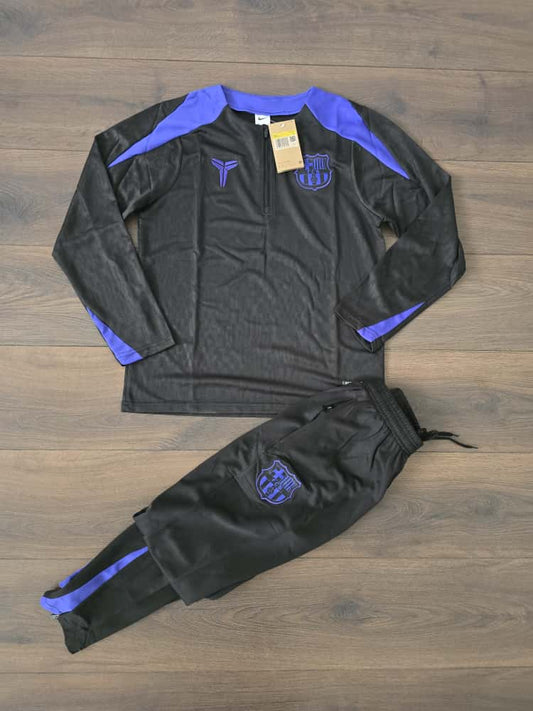 Chandal barcelona negro azul