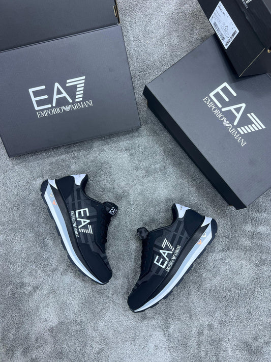 Emporio Armani negras y grises logo blanco