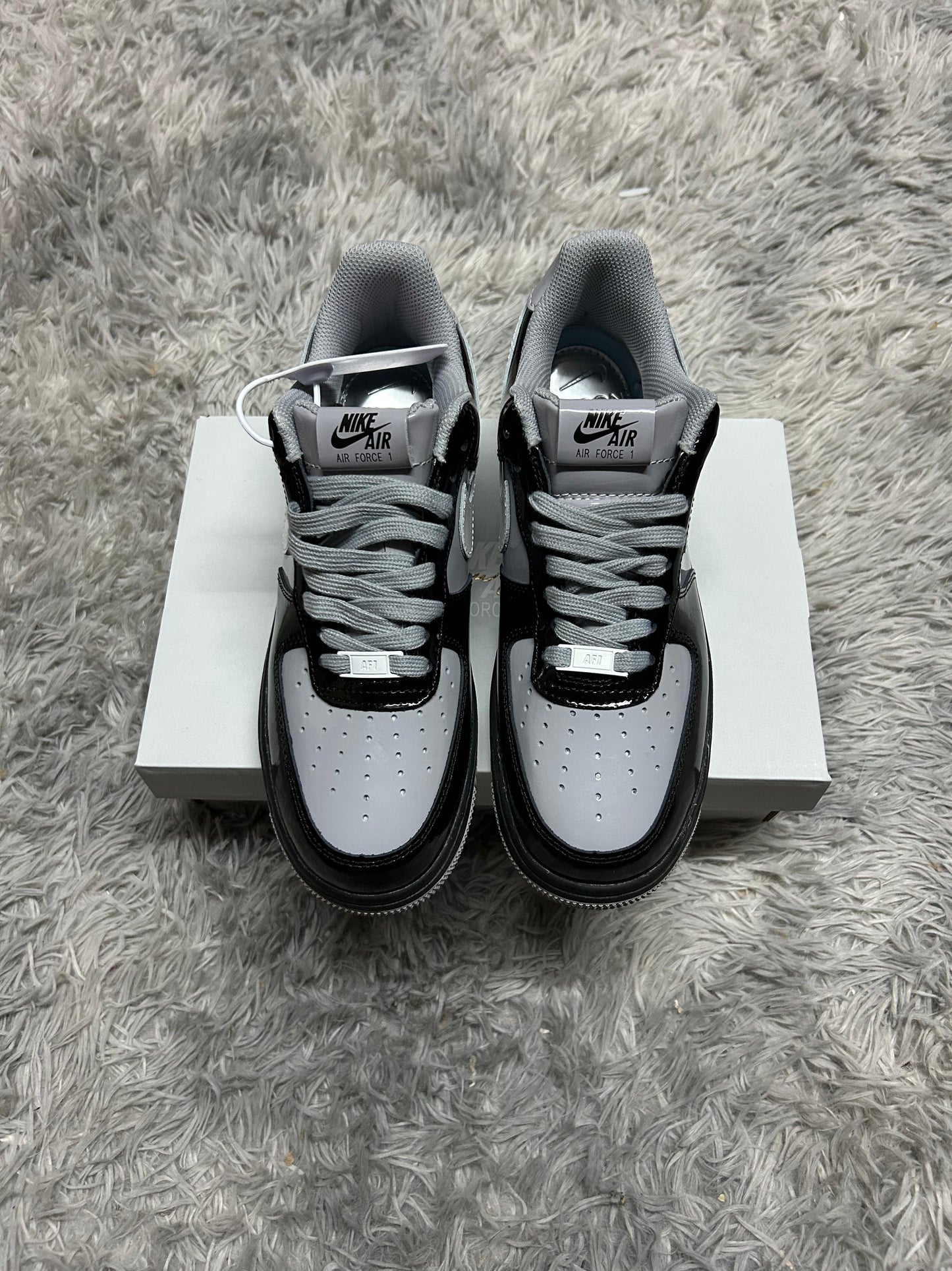 Air Force 1 Low Syna Central Cee Black White Smoke Grey