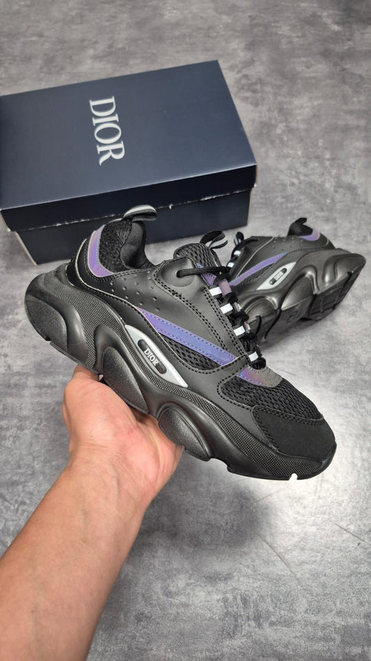 Dior b22 negras logo multicolor