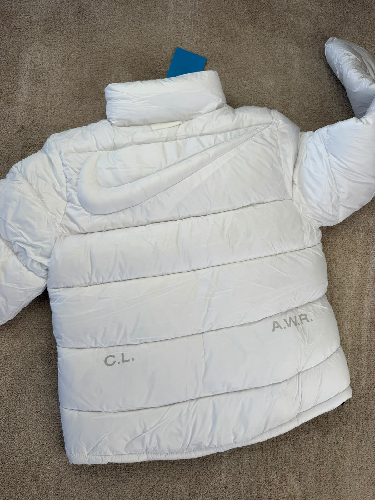 CHAQUETA Nocta nike PUFF blanca