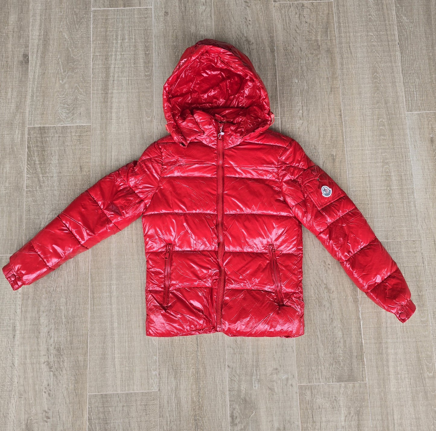 Abrigo moncler rojo