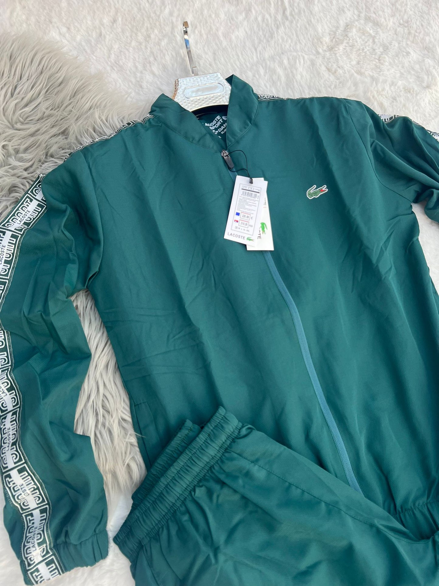 Chandal Lacoste verde