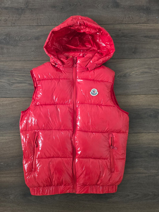 Chaleco moncler rojo