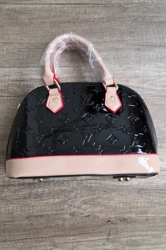 Bolso lv de mano negro