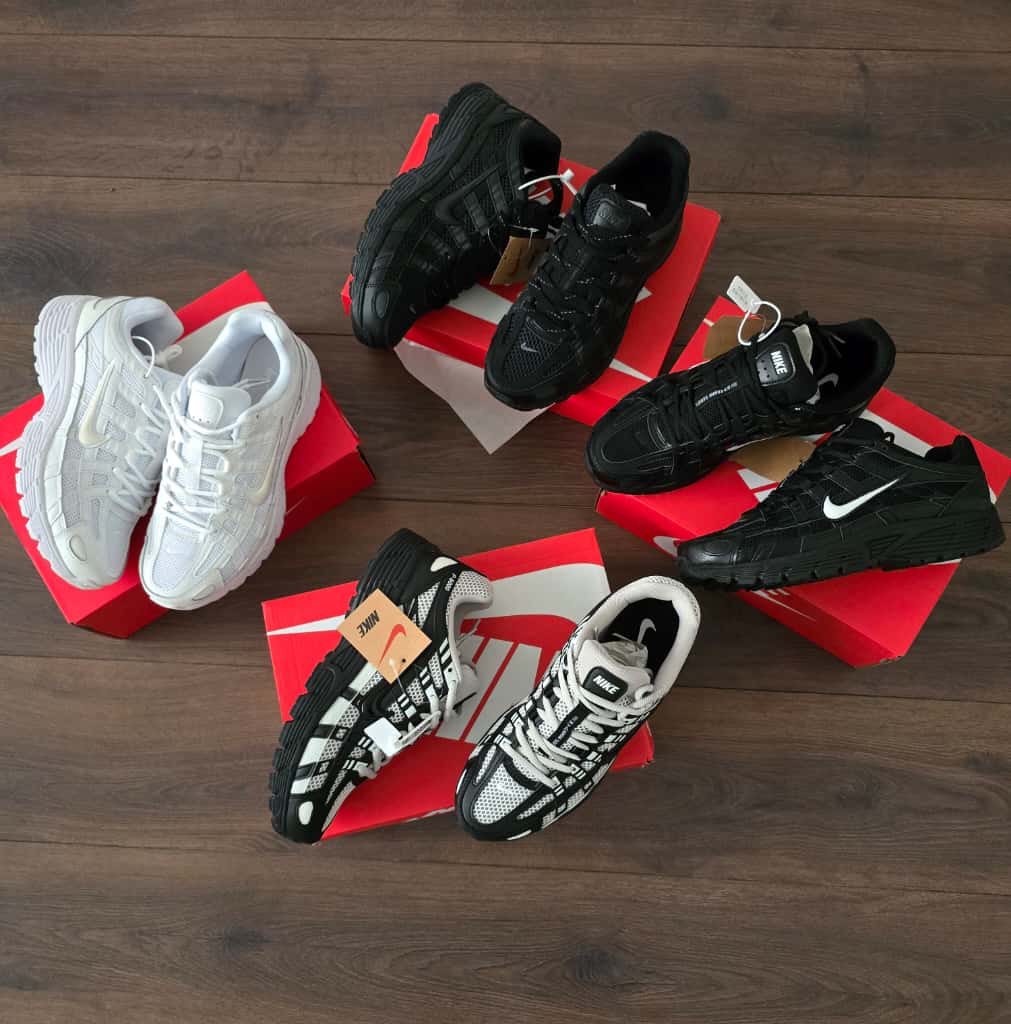 Nike p-6000 blanca negra