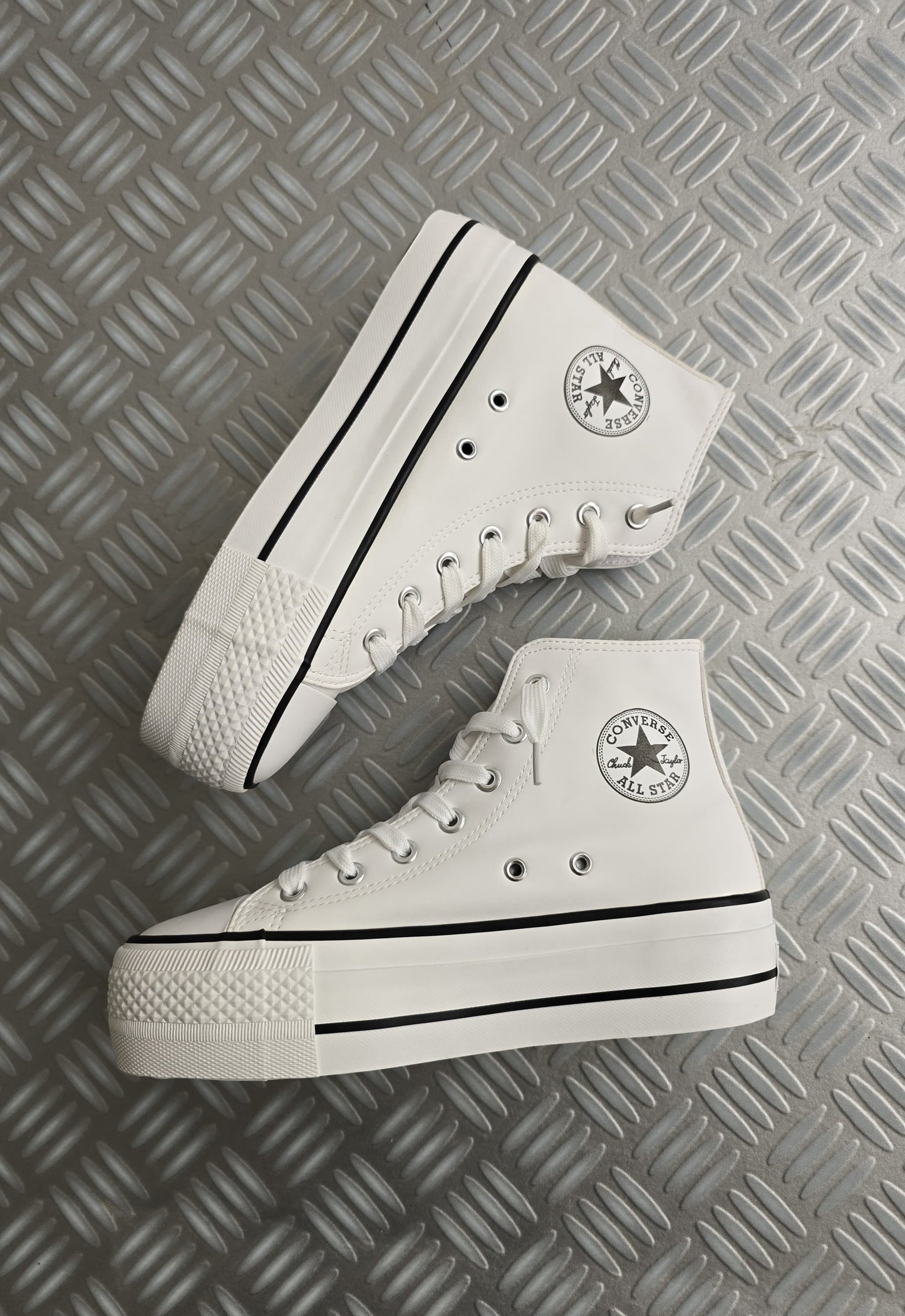 Convers bota blanca polipiel