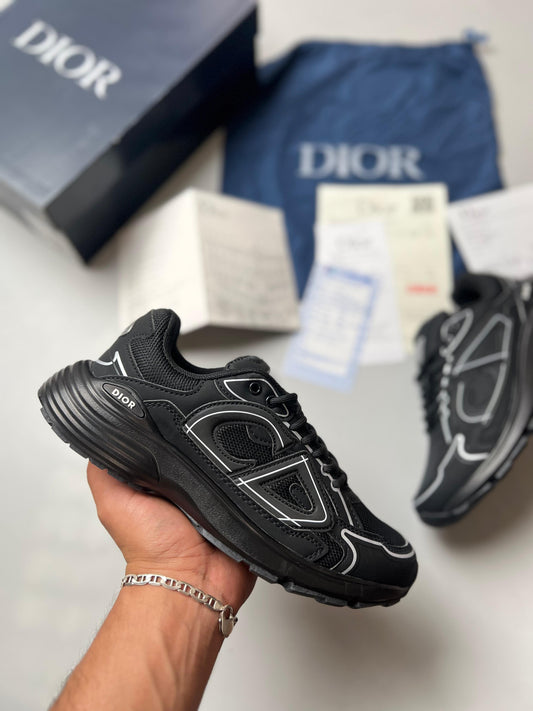 Dior B30 negras detalles blancos