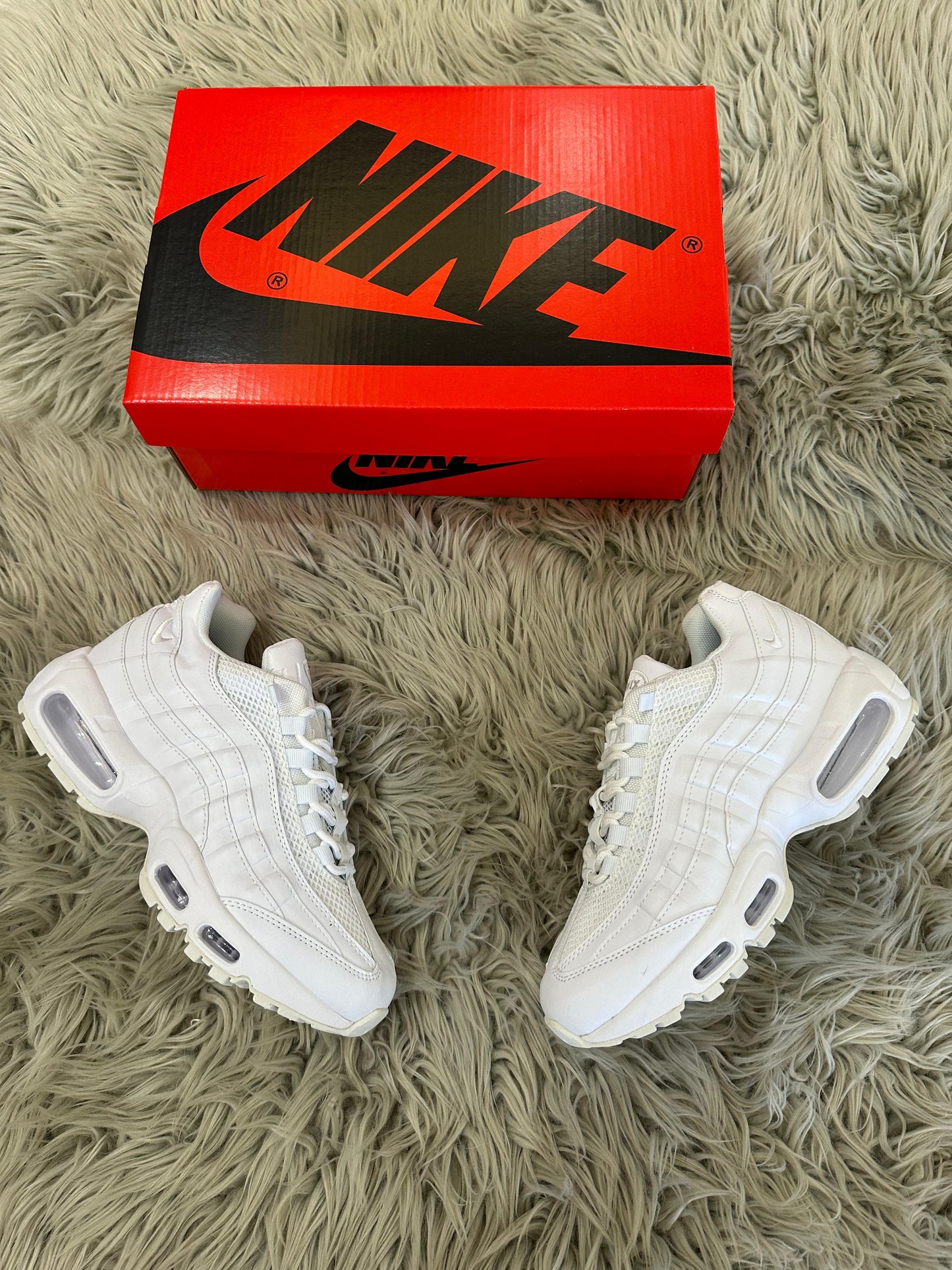 Air max 95 blancas