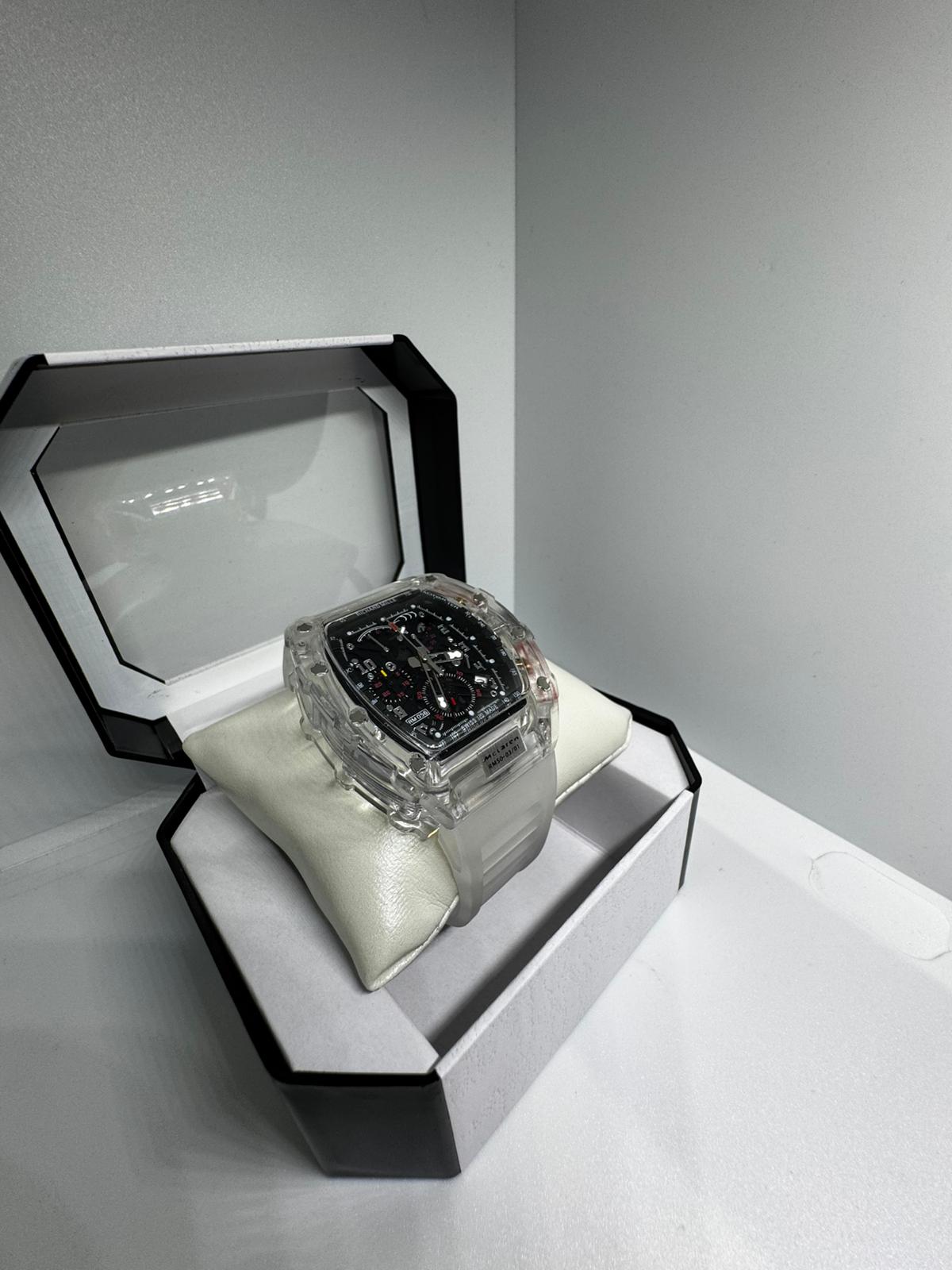 RELOJ RICHARD MILLE NEGRO Y GRIS