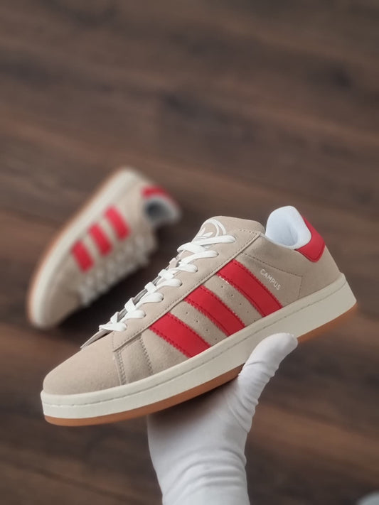 Adidas campus gris roja