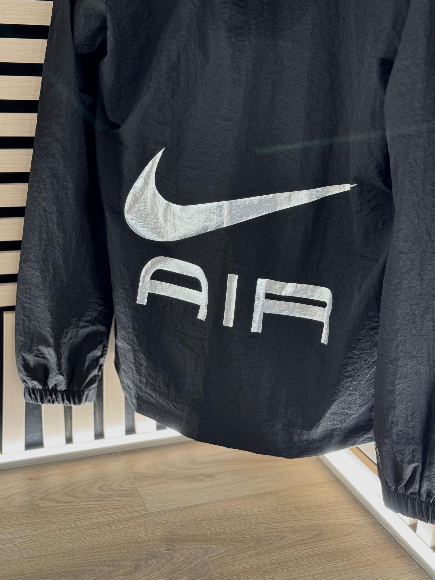 Chandal Nike air negro logo blanco