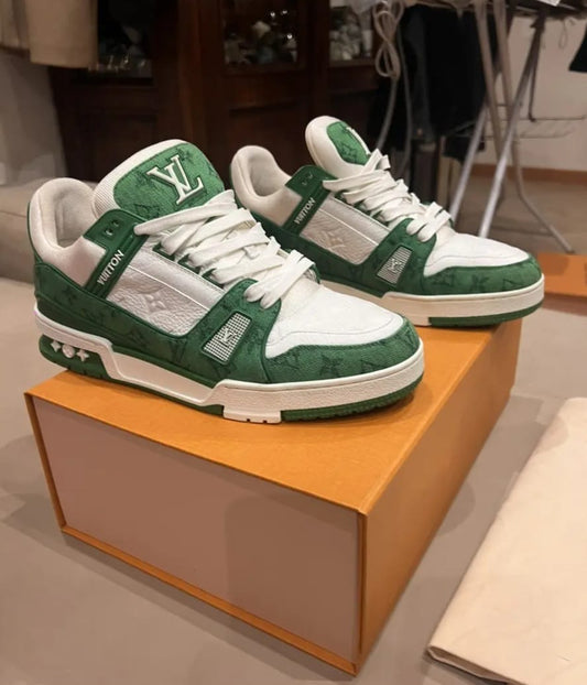 Louis vuitton trainer 2025 verdes