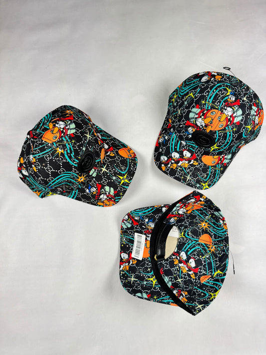 Gorra gucci negra detalles patos