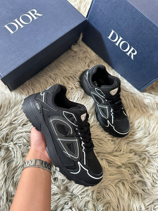 Dior b30 negras detalles blancos