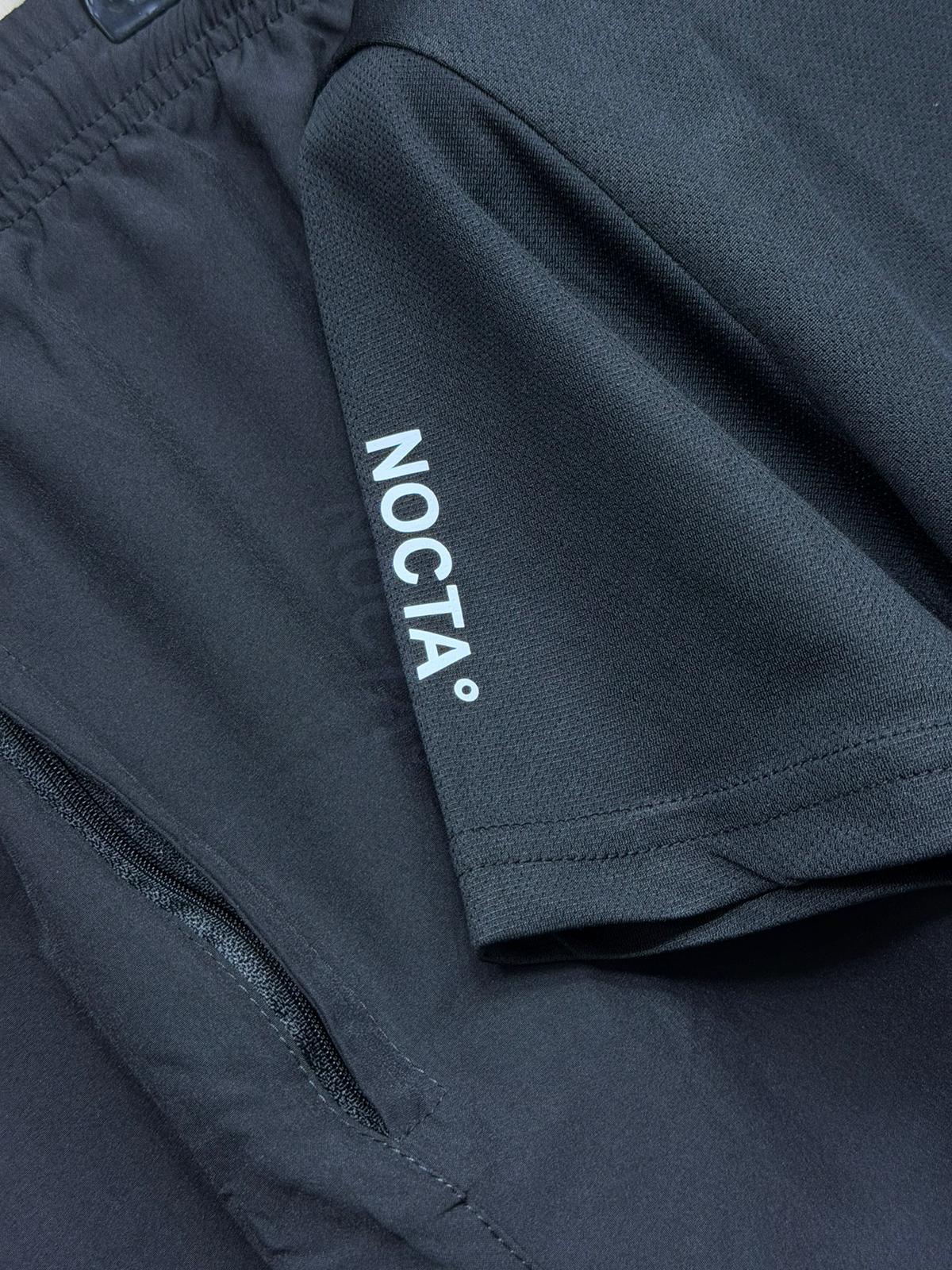 Conjunto nike x nocta negro logo blanco