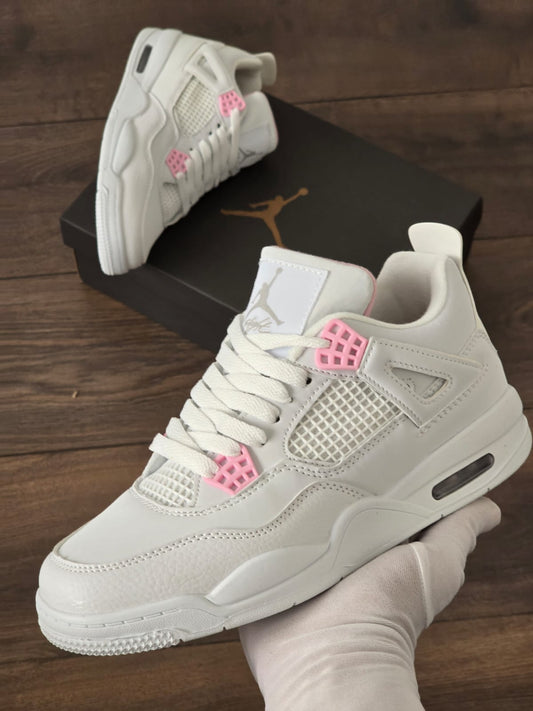 JORDAN 4 BLANCA CHAPA ROSA