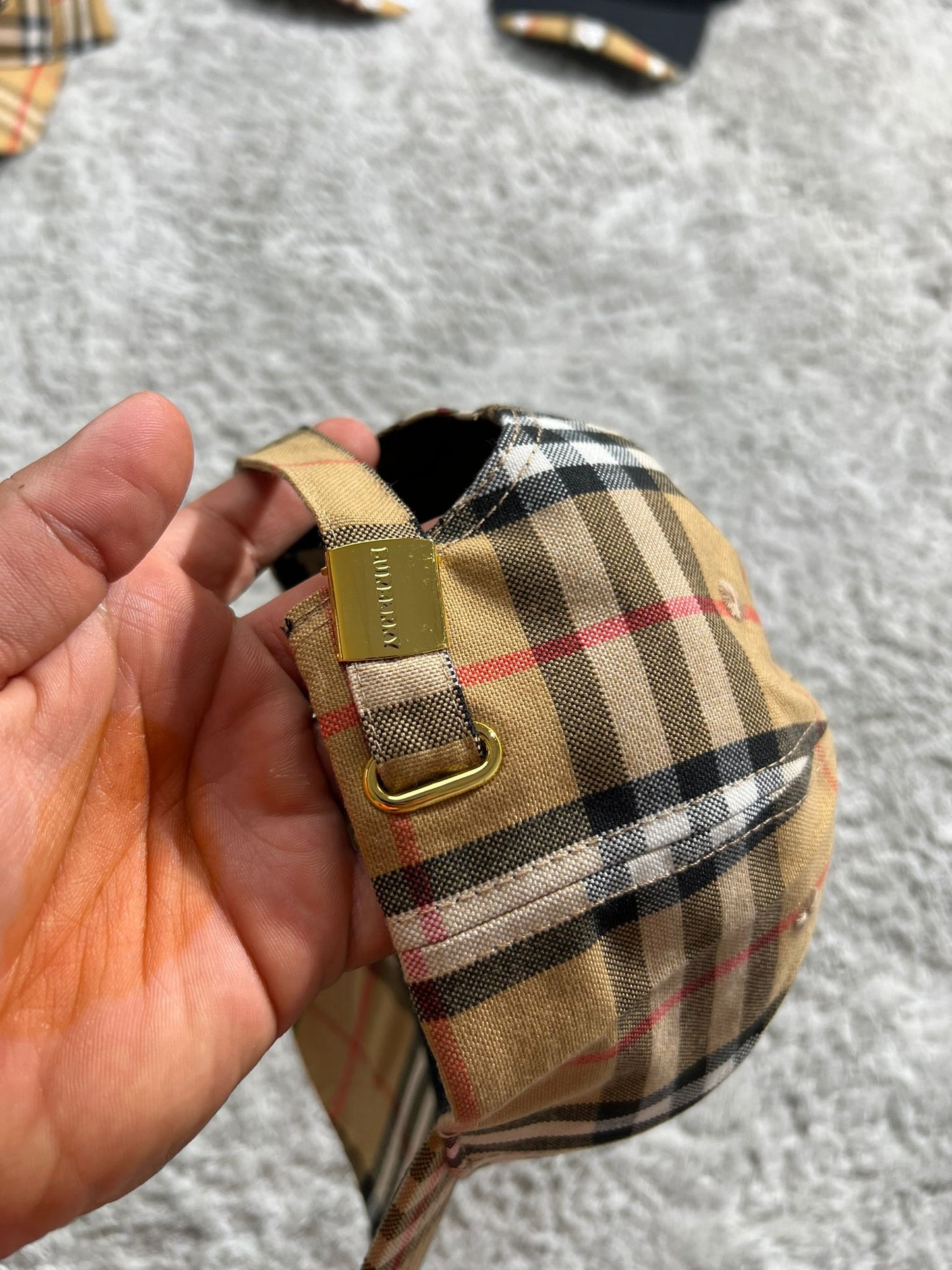 Gorra Burberry G5 marron