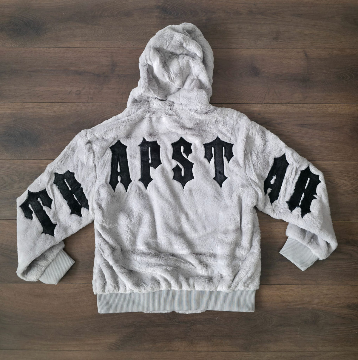 Chaqueta terciopelo trapstar gris
