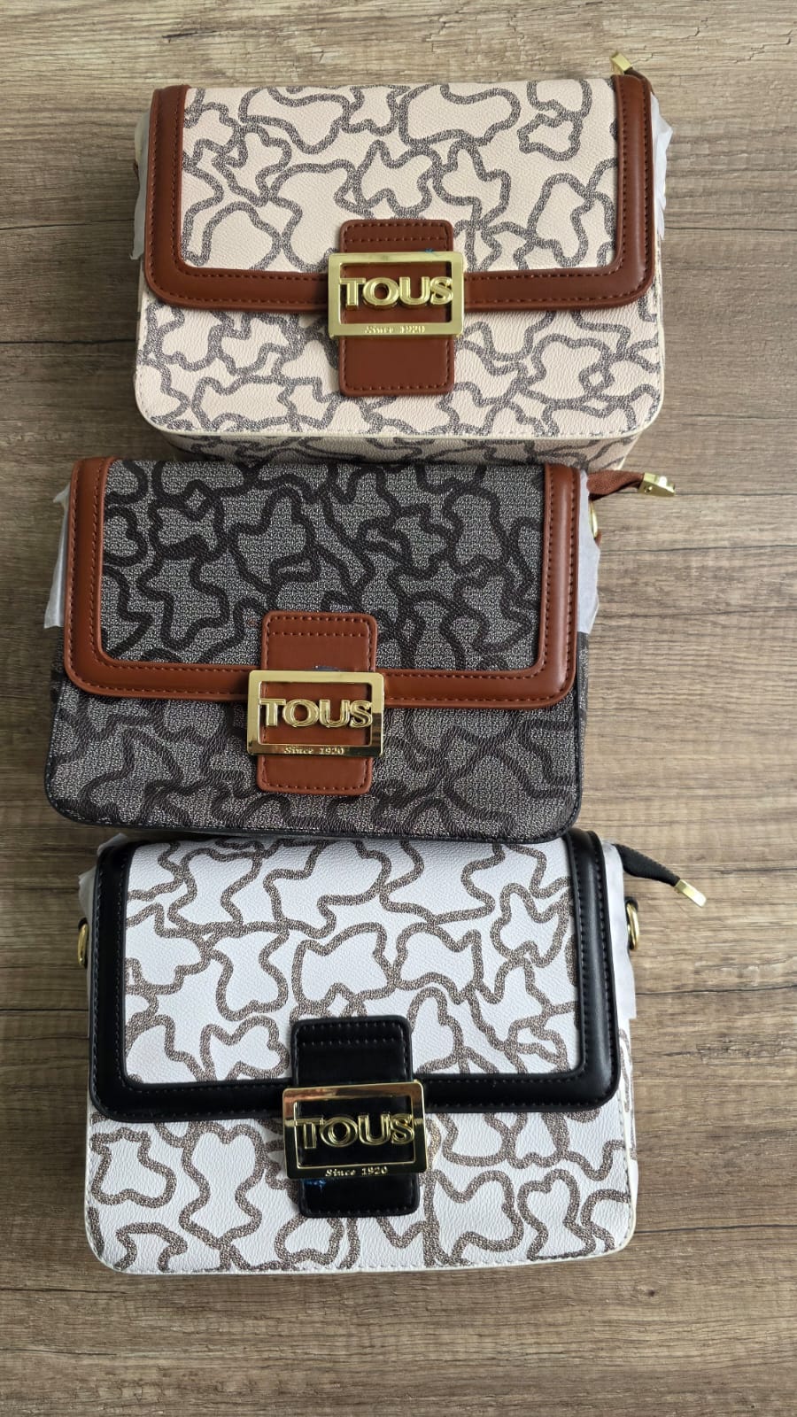 Bolso tous beige