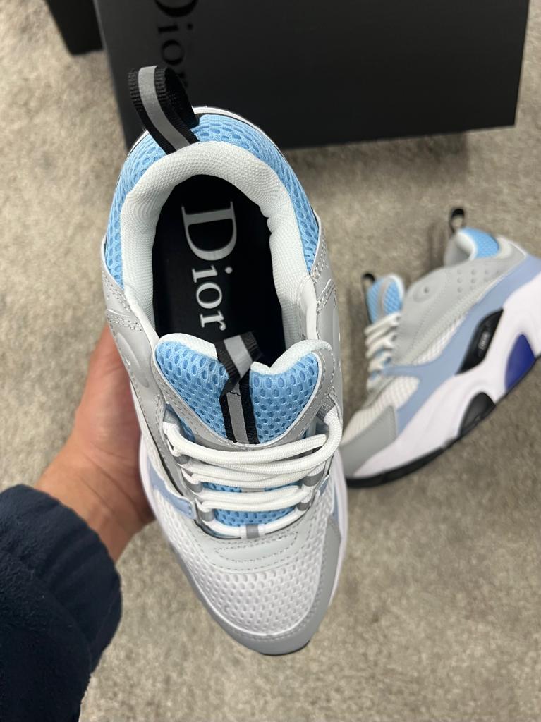 Dior B22 blanca gris y azul