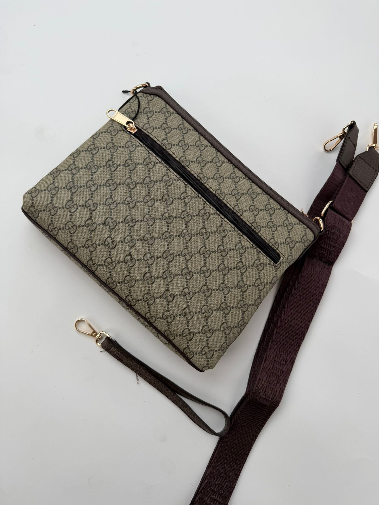 Bolso Hombre Gucci logo marron