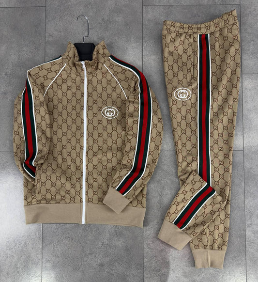 Chandals gucci camel todo logos
