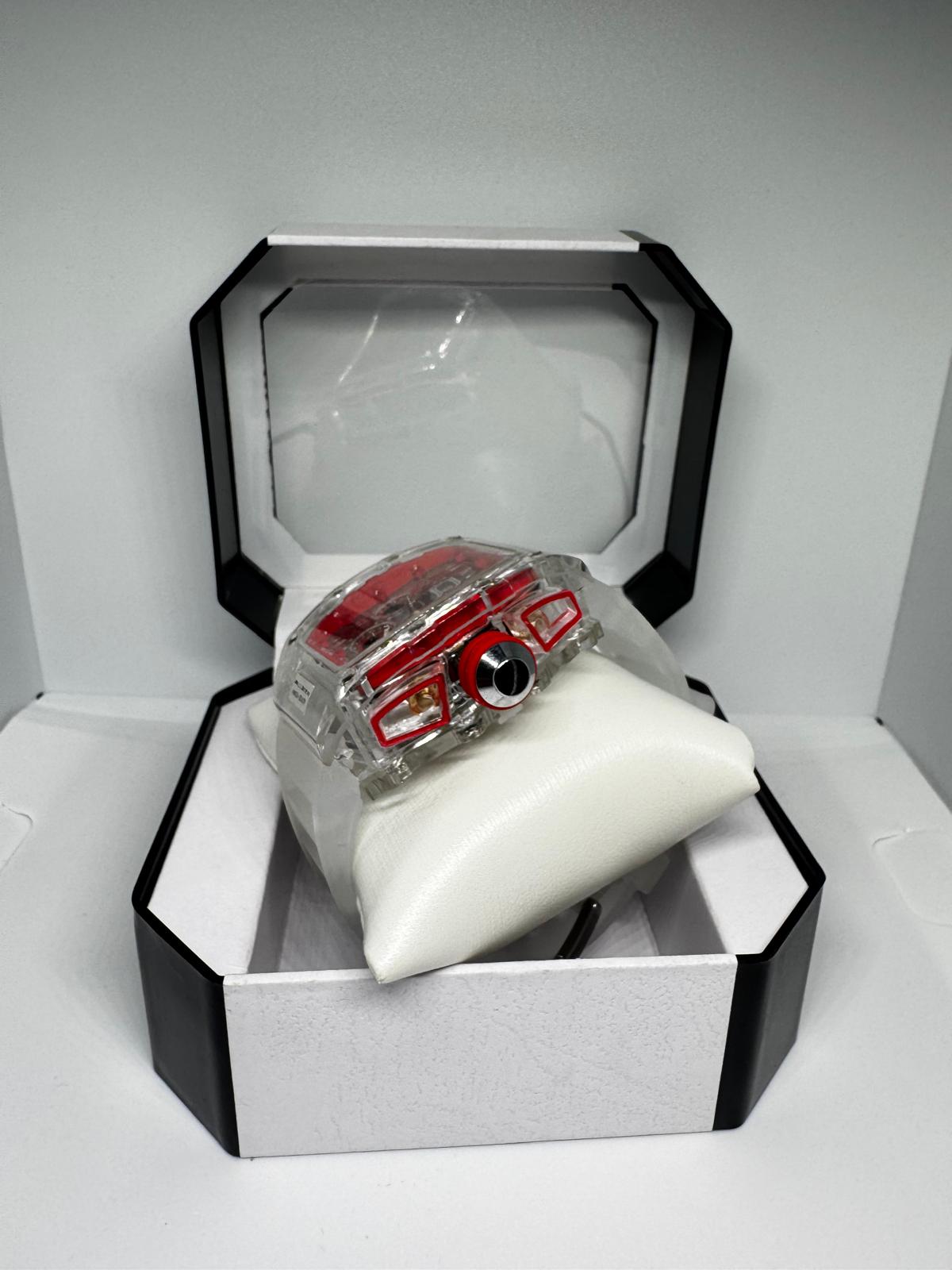 RELOJ RICHARD MILLE ROJO Y GRIS
