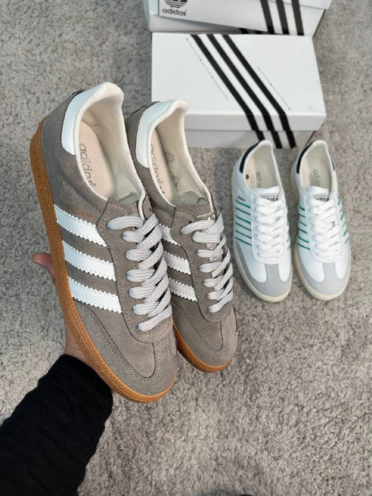 ADIDAS SPEZIAL GRIS LINEAS BLANCAS