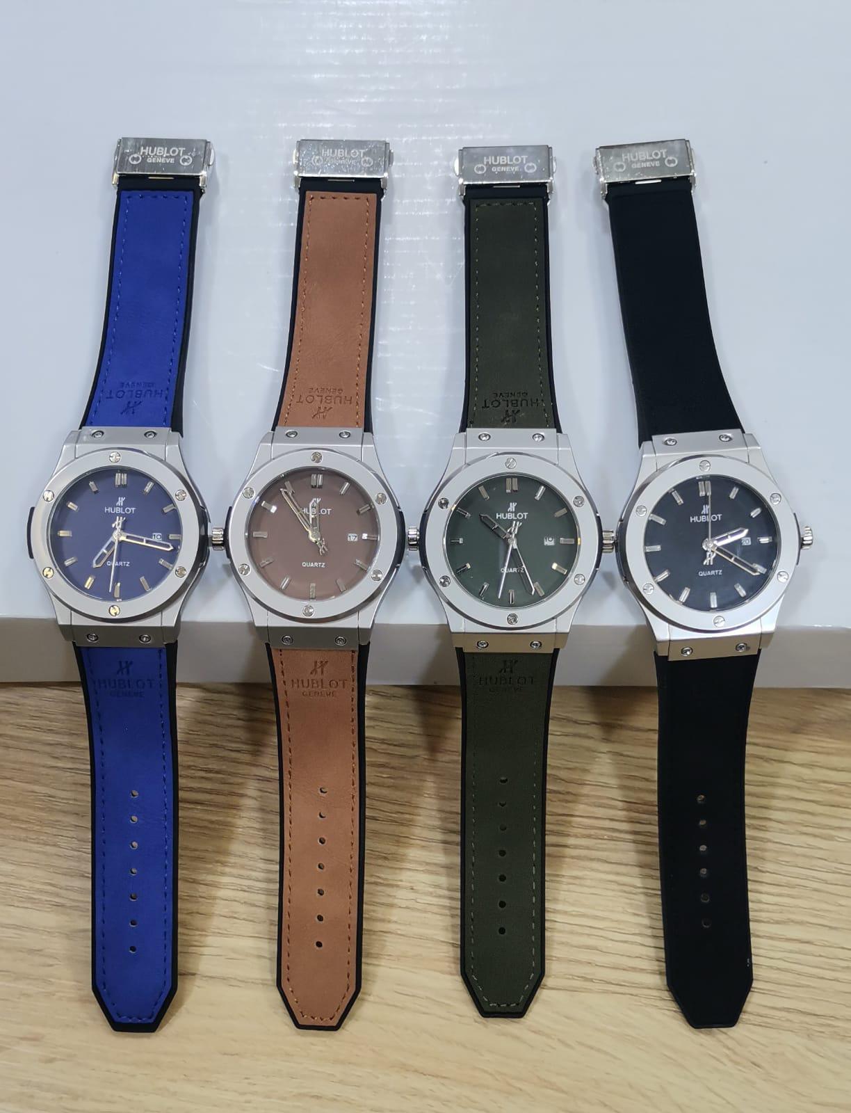 RELOJ HUBLOT Plateada y verde