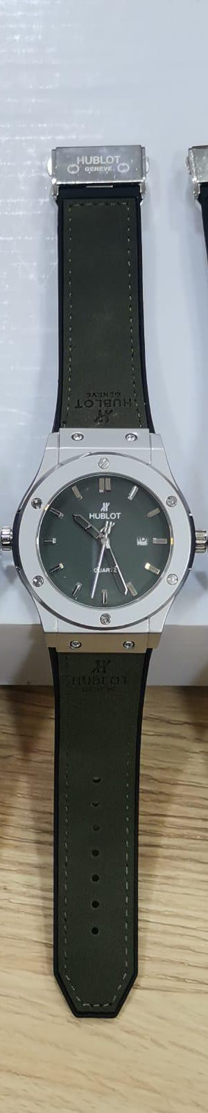 RELOJ HUBLOT Plateada y verde