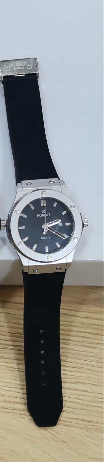 RELOJ HUBLOT Plateada y negro