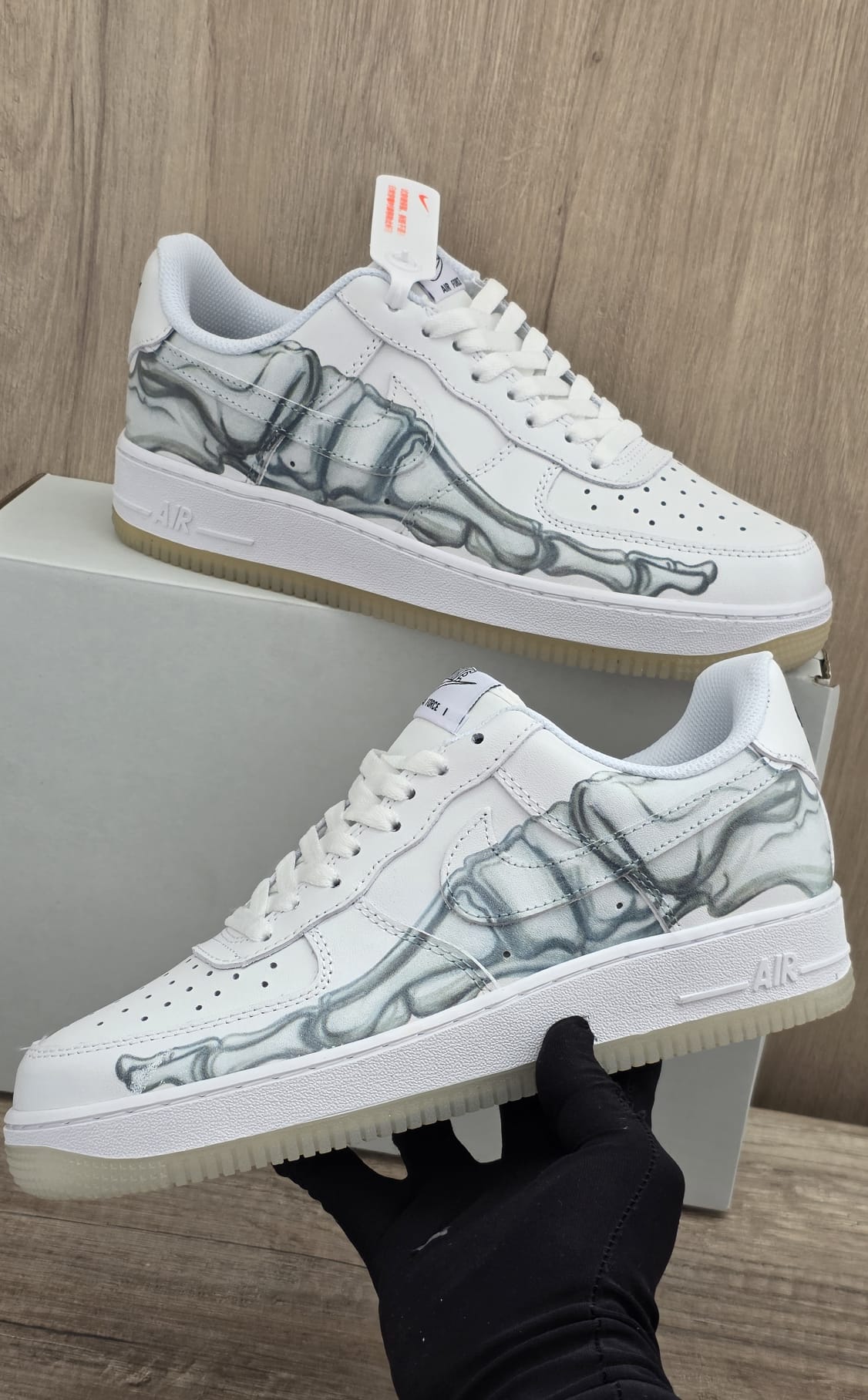 Force skeleton blanco