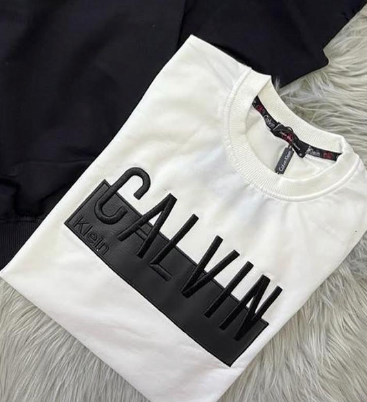 SUDADERA  CALVIN KLEIN BLANCA