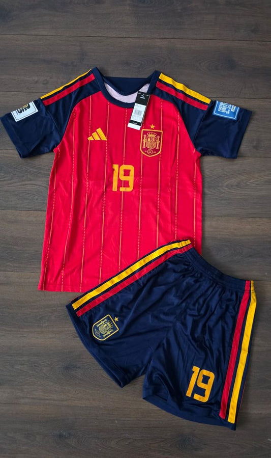 Conjunto España 1 equipacion Lamine Yamal