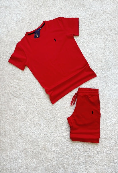 CONJUNTO DE VERANO DE RALPH LAUREN ROJO