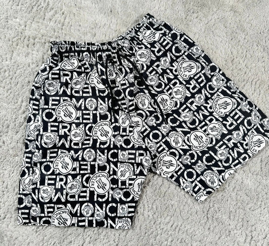 Bañador MONCLER negro y blanco
