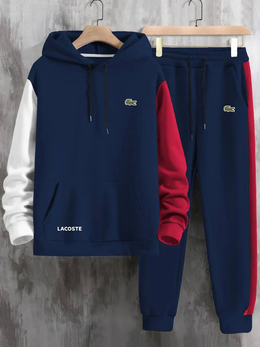 CHANDAL LACOSTE azul marino detalles blancos y rojos