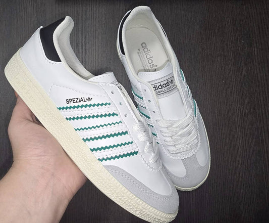 ADIDAS SPEZIAL blancas y verdes